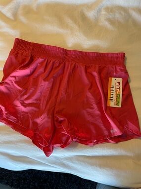 Fit2Run Ladies Running Lightweight Shorts - Coral Color